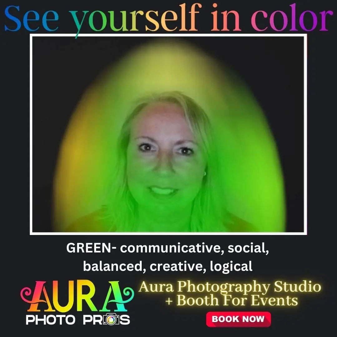 Green Personality Color Auras can be communicative, social, balanced, creative and logical.What (1)