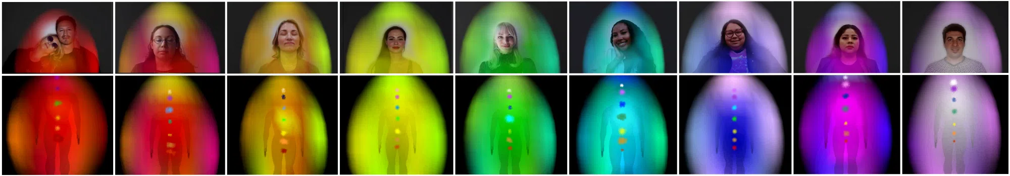 Aura photo booth at corporate brand activation