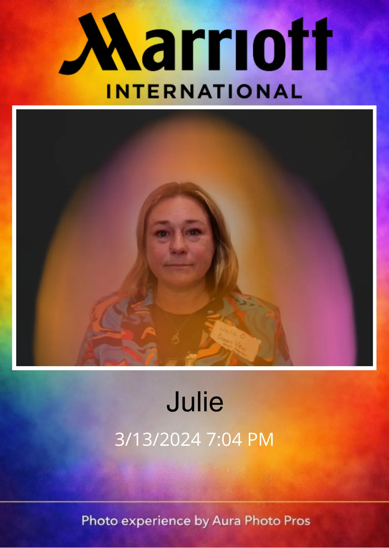 Custom Aura Photography for Marriott International by Aura Photo Pros