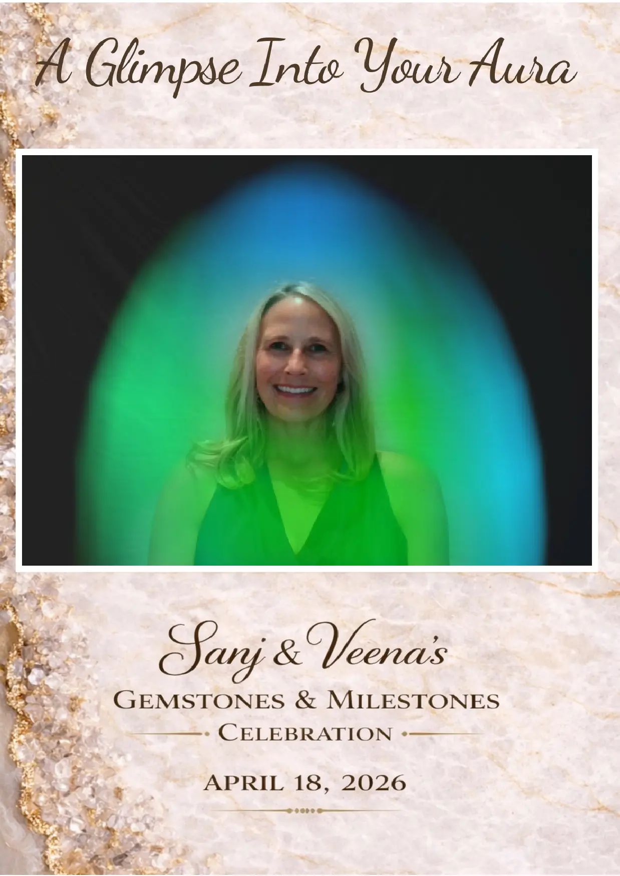 Guest aura photo portrait, Aura Photo Pros event session