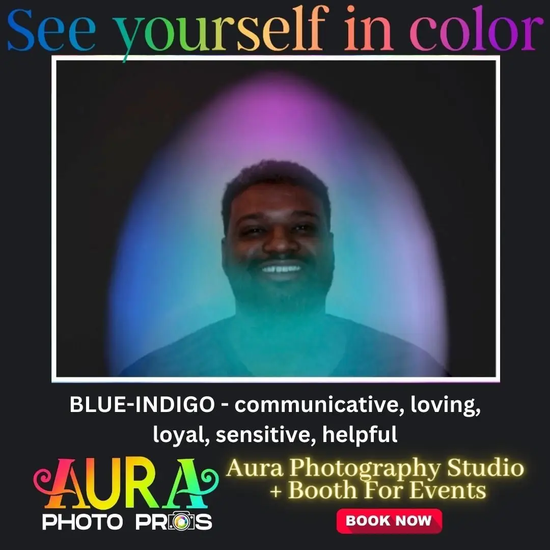 Aura photography booth at luxury corporate event