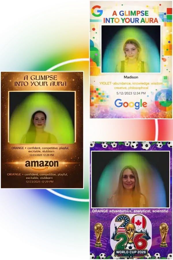 Aura photography for luxury corporate events in USA